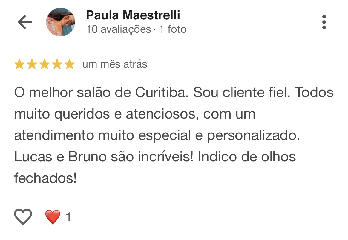 Mensagem de cliente 1